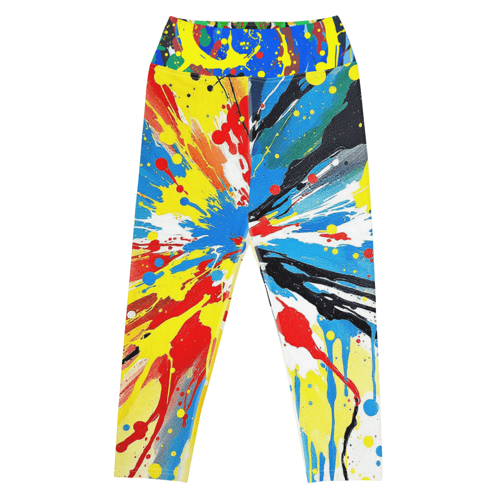 All-Over Print Yoga Capri Leggings