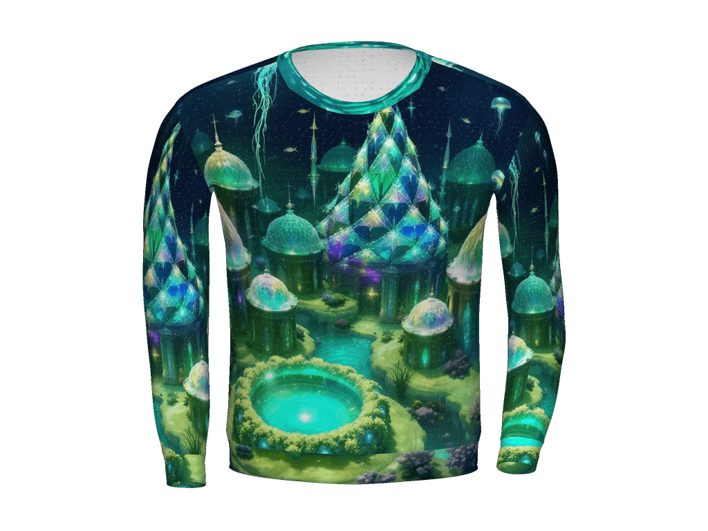 All-Over Print Recycled Unisex Sweatshirt
