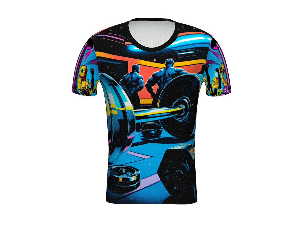 All-Over Print Men's Athletic T-Shirt