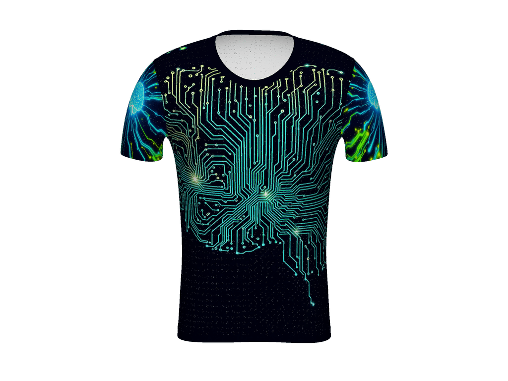 All-Over Print Men's Athletic T-Shirt