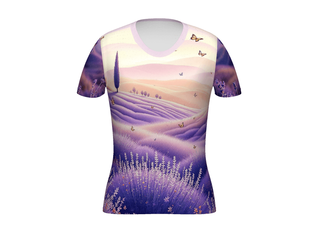 All-Over Print Women's Athletic T-Shirt