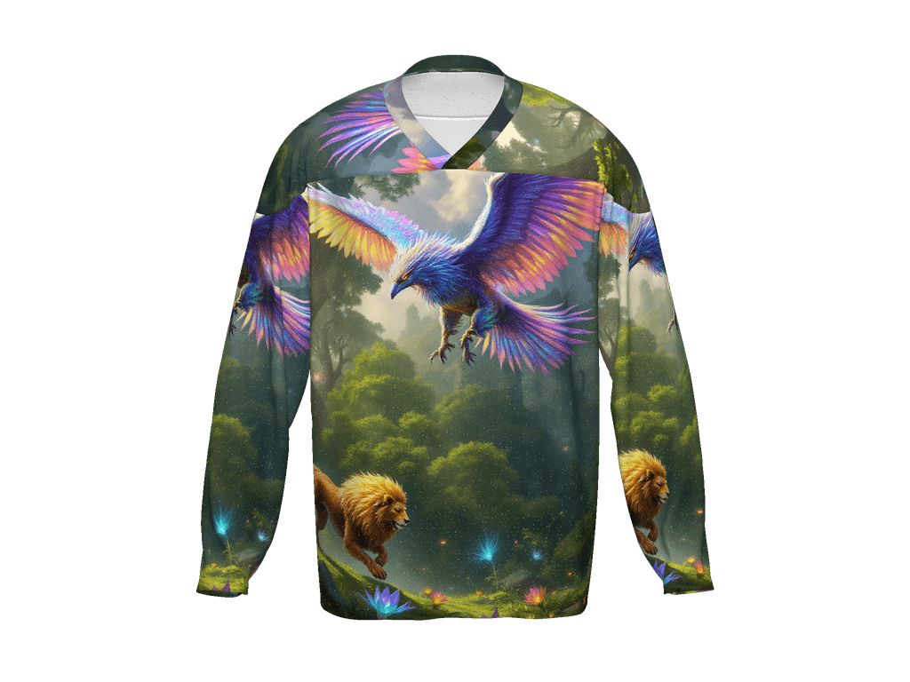 All-Over Print Recycled Hockey Fan Jersey