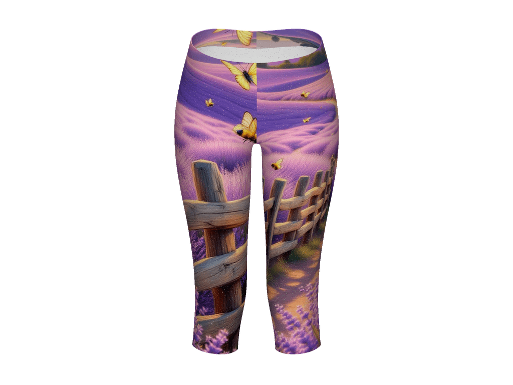 All-Over Print Capri Leggings