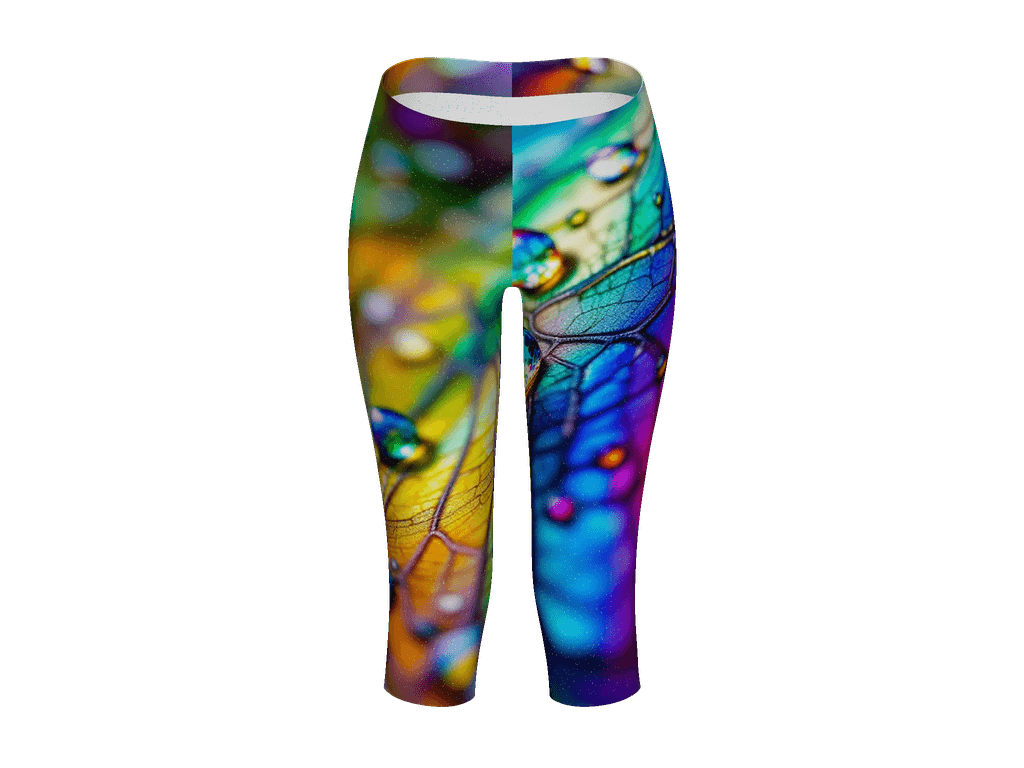 All-Over Print Capri Leggings