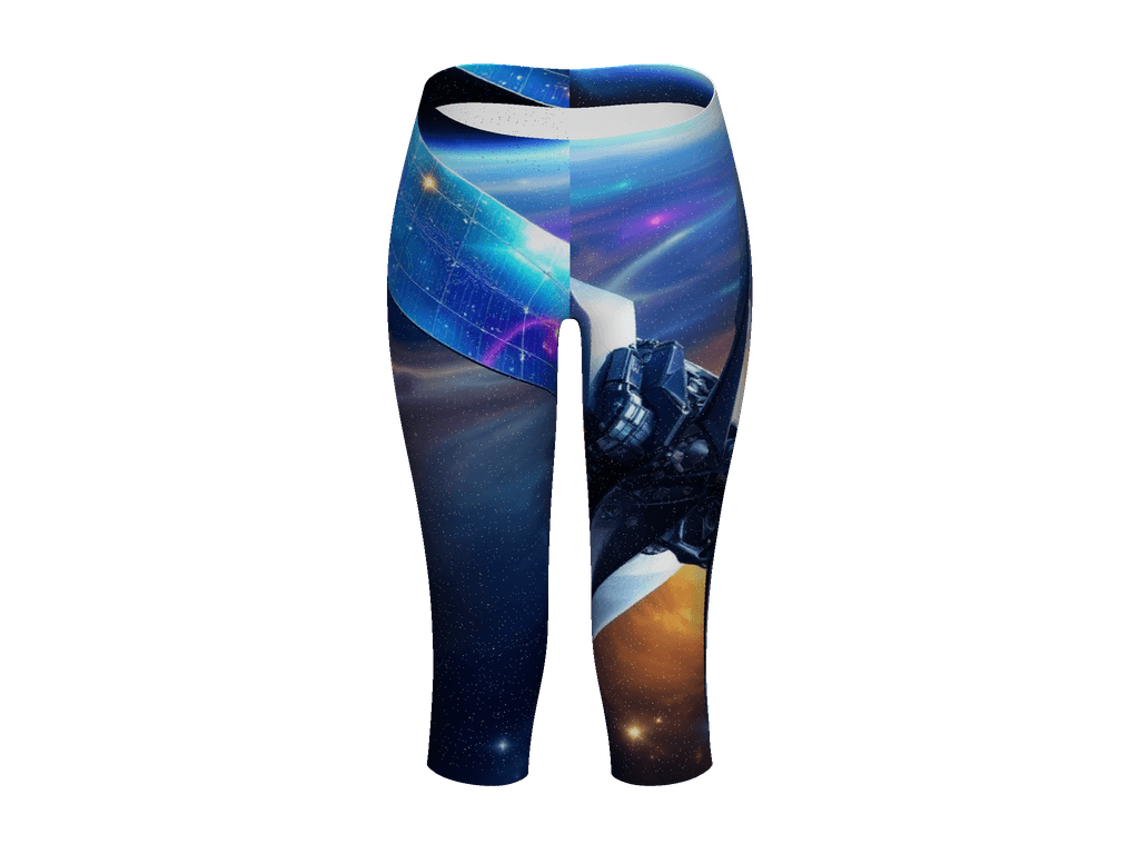 All-Over Print Capri Leggings