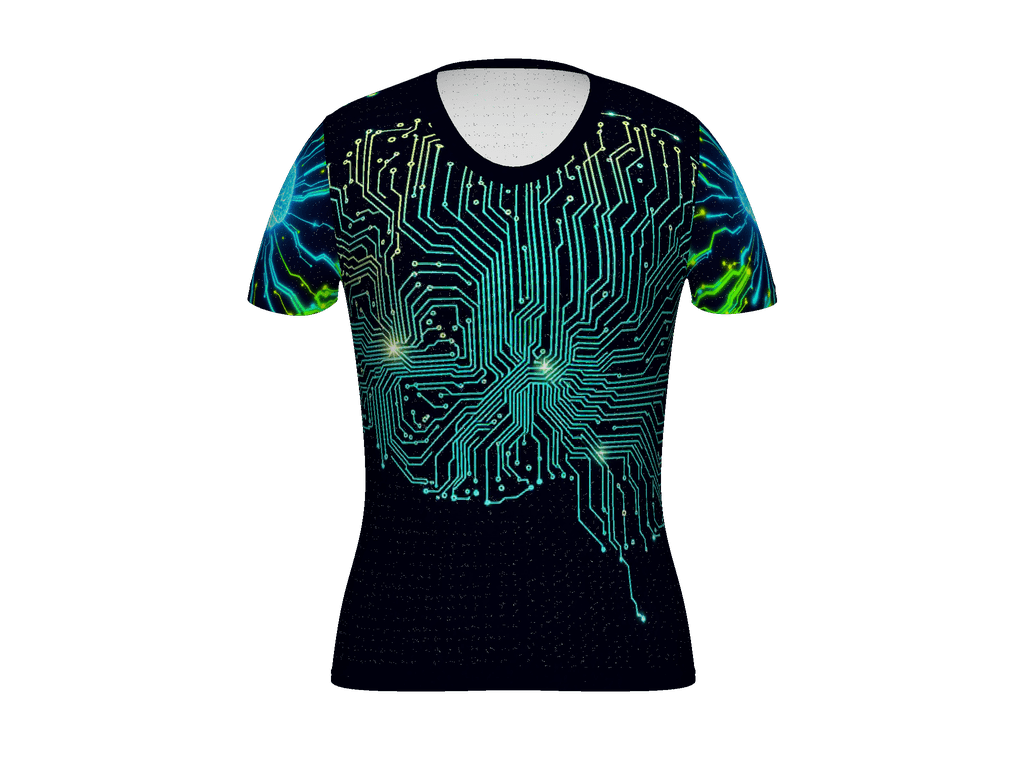 All-Over Print Women's Athletic T-Shirt