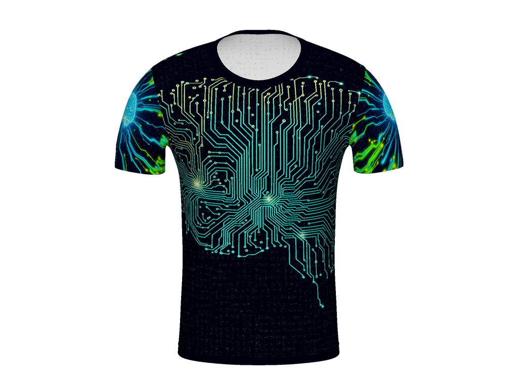 All-Over Print Men's Crew Neck T-Shirt