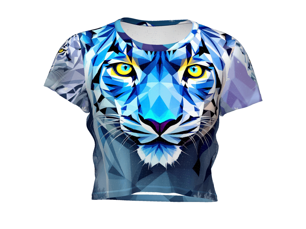 All-Over Print Crop Tee