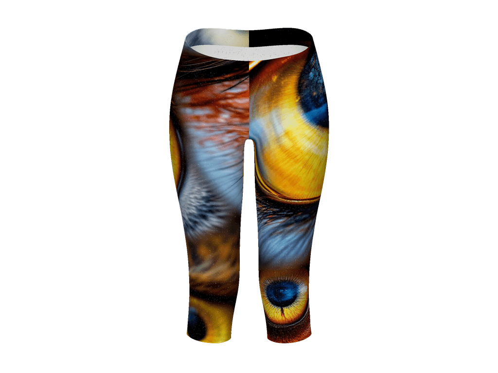 All-Over Print Capri Leggings