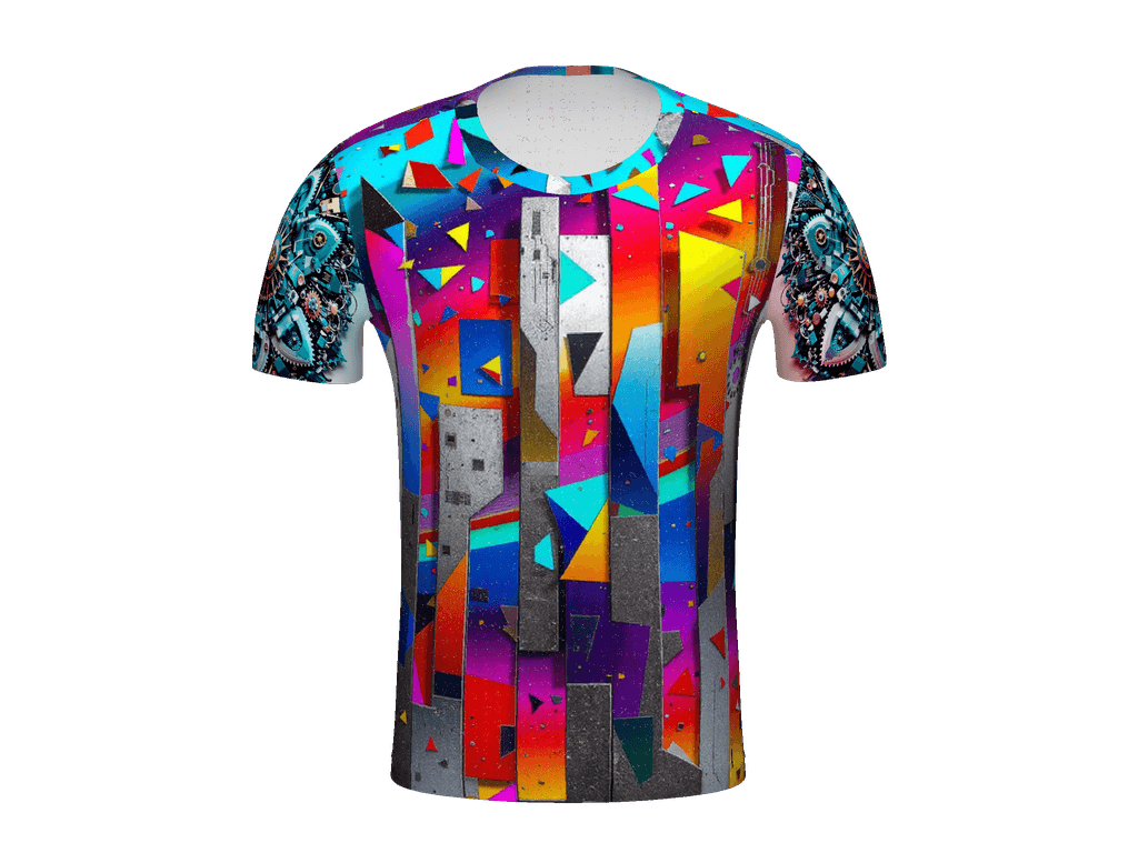 All-Over Print Men's Crew Neck T-Shirt