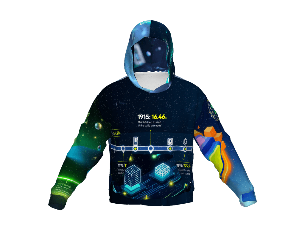 All-Over Print Recycled Unisex Hoodie