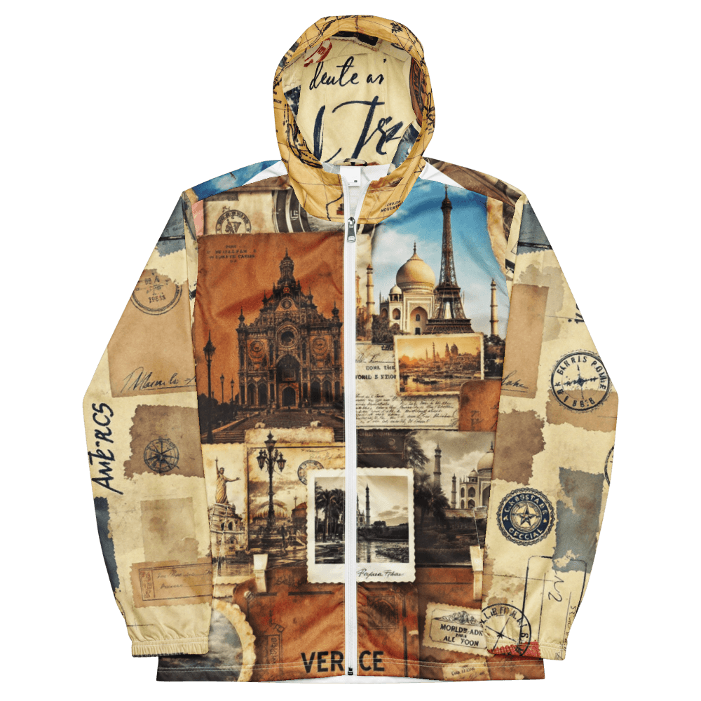 All-Over Print Men's Windbreaker