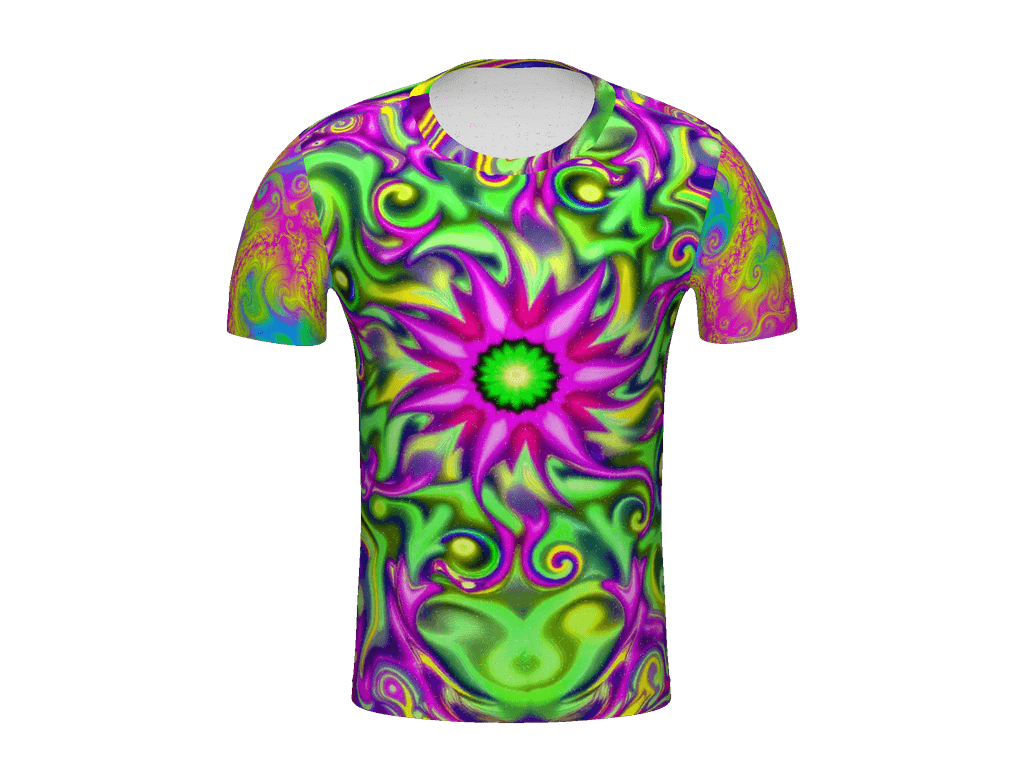 All-Over Print Men's Crew Neck T-Shirt