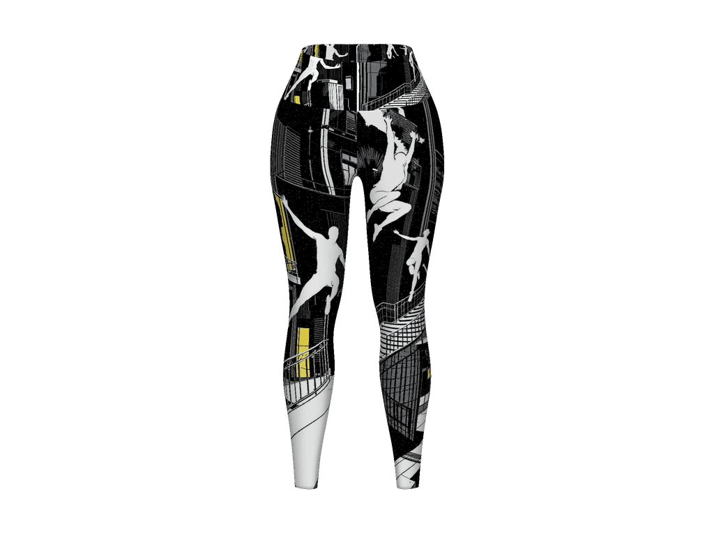 All-Over Print Yoga Leggings