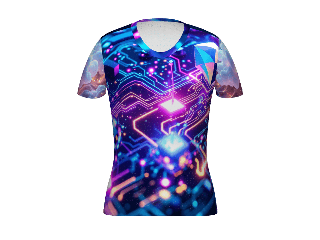 All-Over Print Women's Athletic T-Shirt