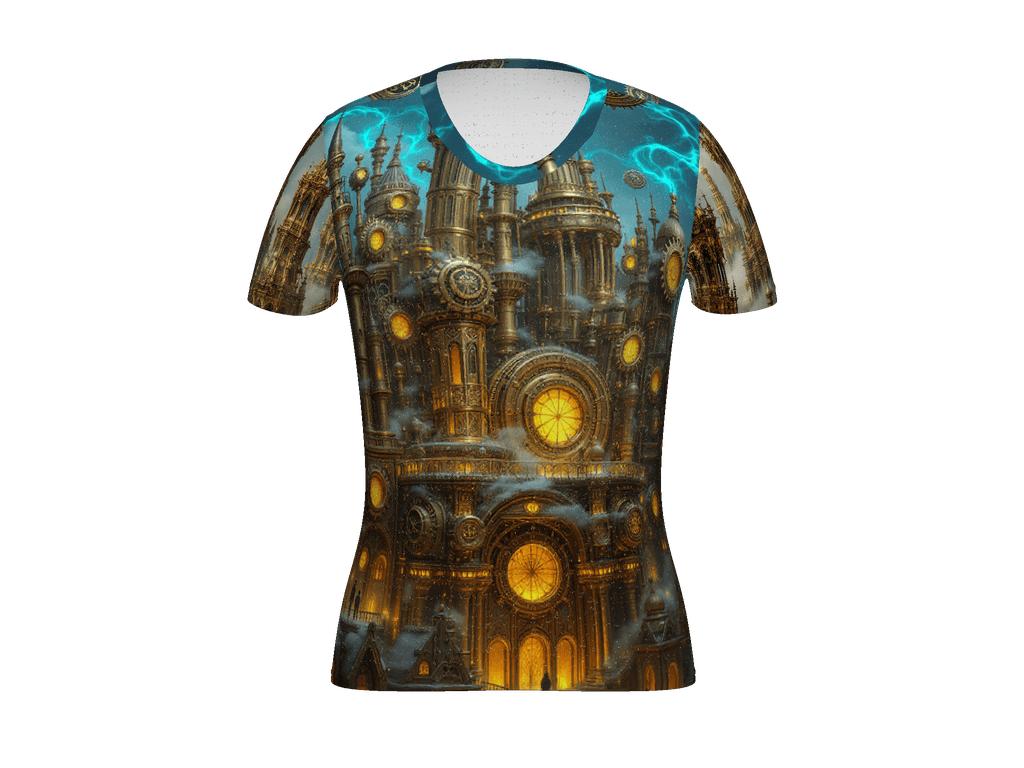 All-Over Print Women's Athletic T-Shirt