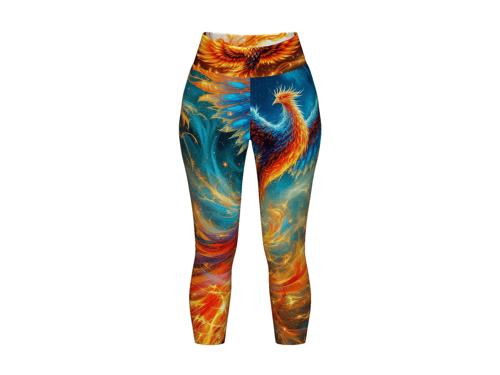 All-Over Print Yoga Capri Leggings