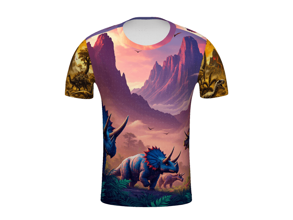 All-Over Print Men's Crew Neck T-Shirt