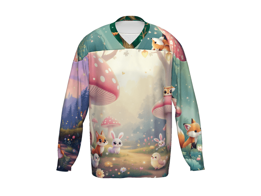 All-Over Print Recycled Hockey Fan Jersey