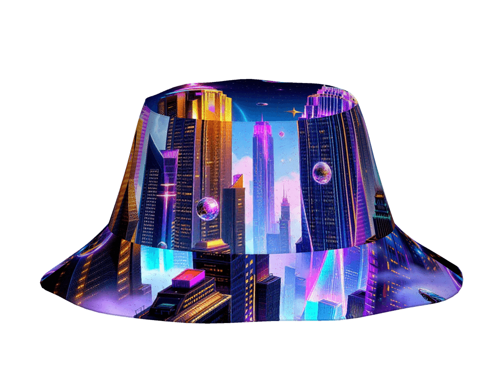 All-Over Print Reversible Bucket Hat