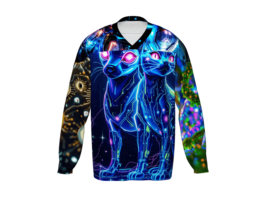 All-Over Print Recycled Hockey Fan Jersey