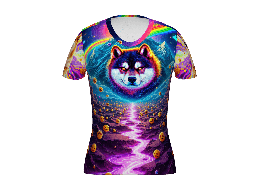 All-Over Print Women's Athletic T-Shirt