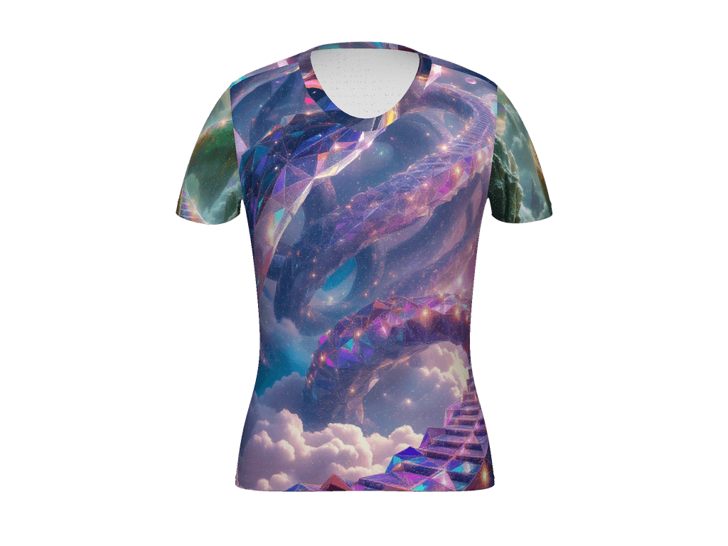 All-Over Print Women's Athletic T-Shirt
