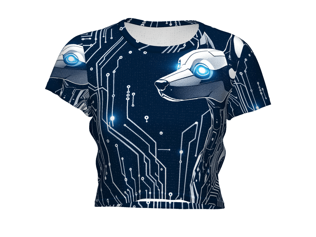 All-Over Print Crop Tee