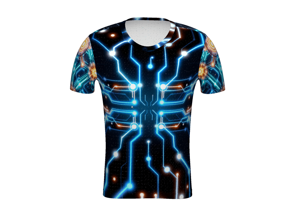 All-Over Print Men's Athletic T-Shirt