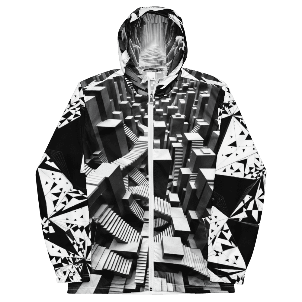 All-Over Print Men's Windbreaker