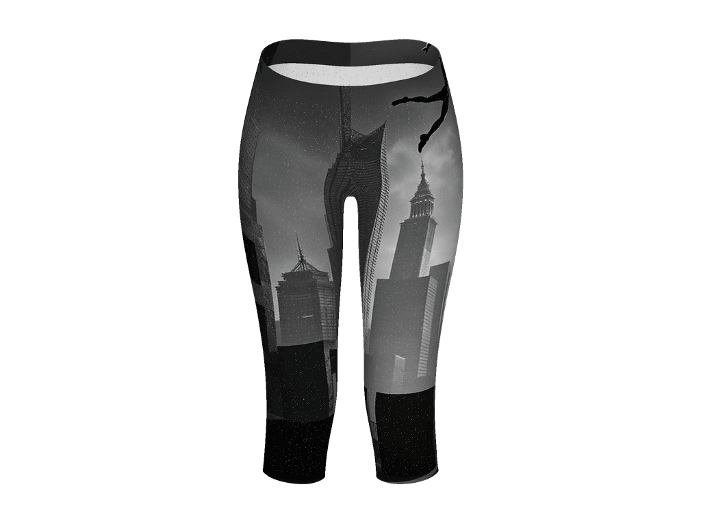 All-Over Print Capri Leggings