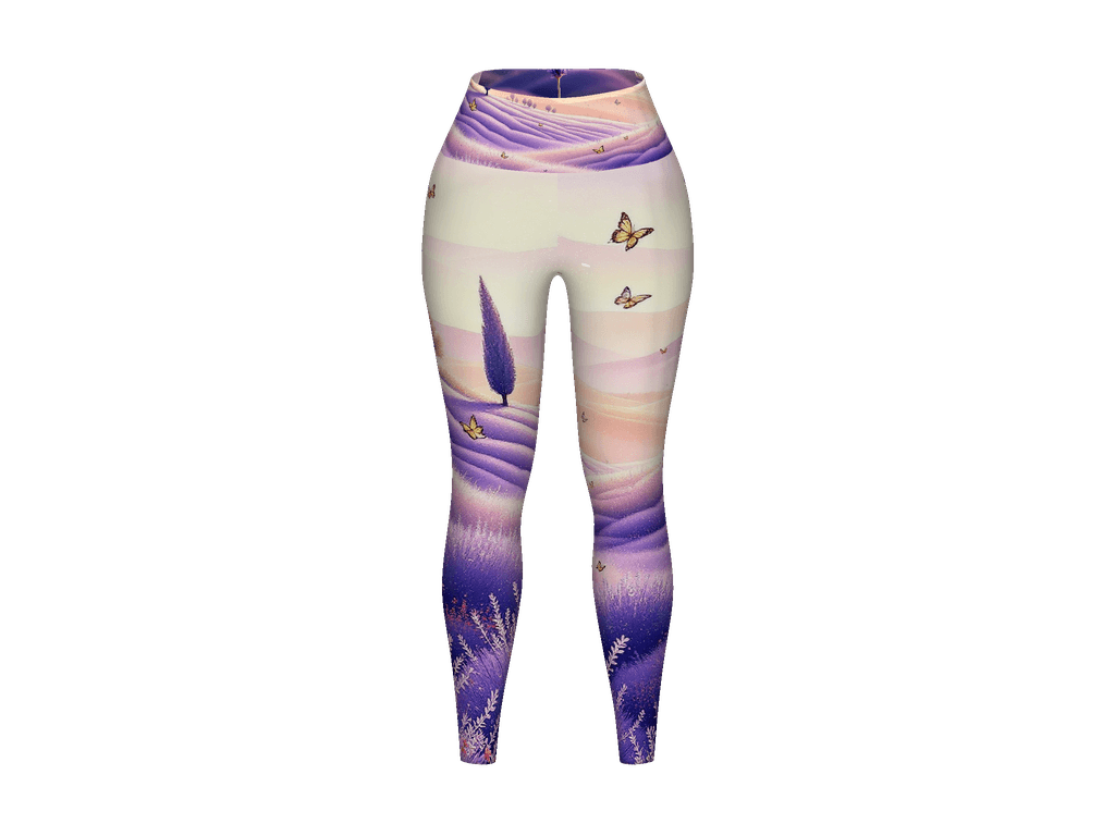 All-Over Print Yoga Leggings