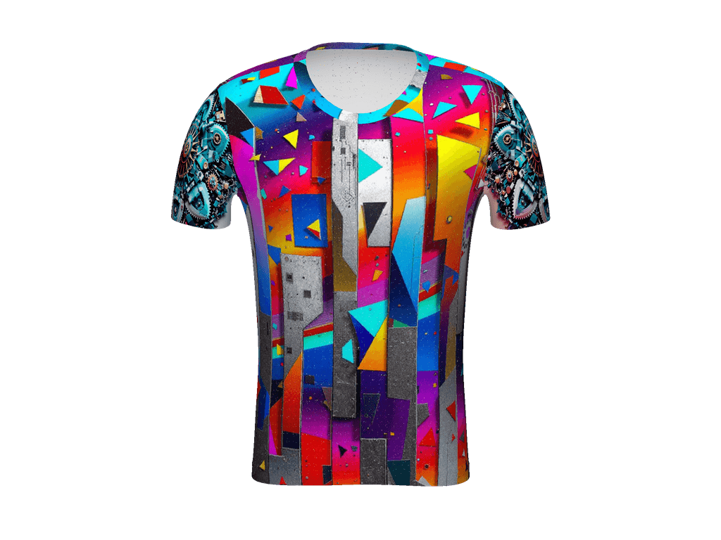 All-Over Print Men's Athletic T-Shirt