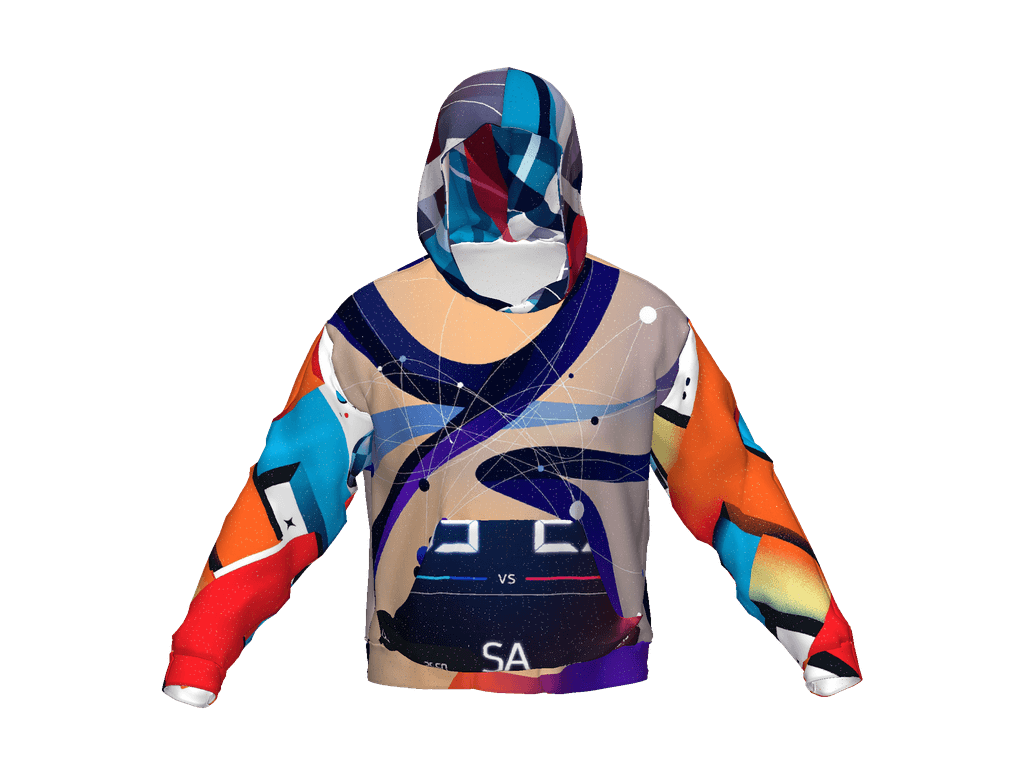 All-Over Print Recycled Unisex Hoodie