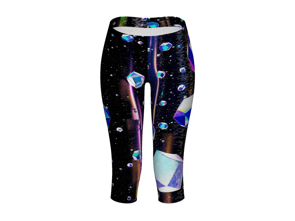 All-Over Print Capri Leggings