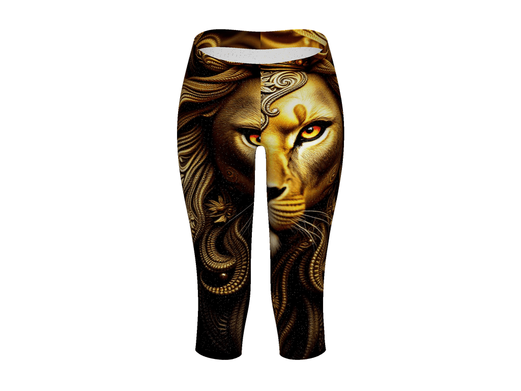 All-Over Print Capri Leggings