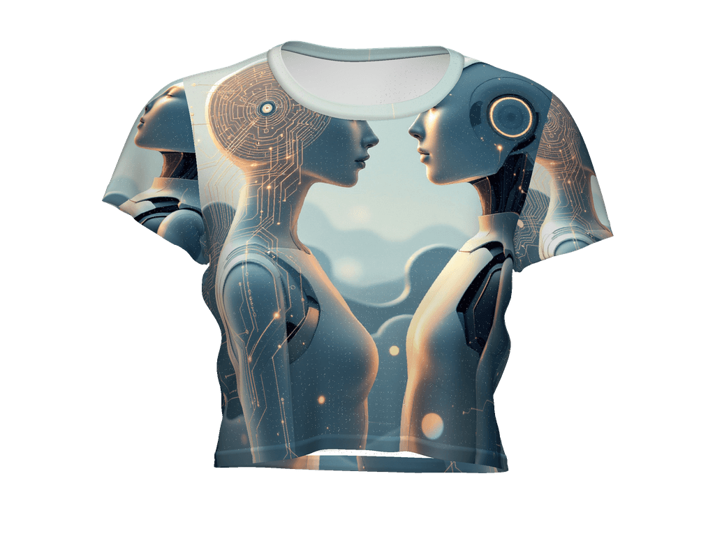 All-Over Print Crop Tee