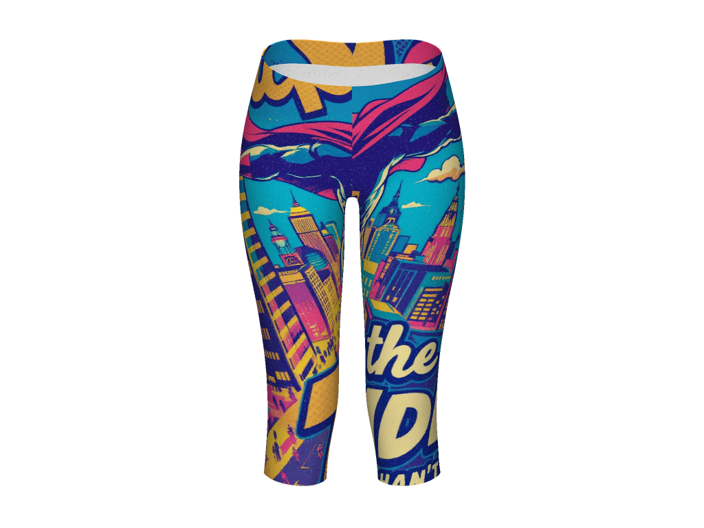 All-Over Print Capri Leggings