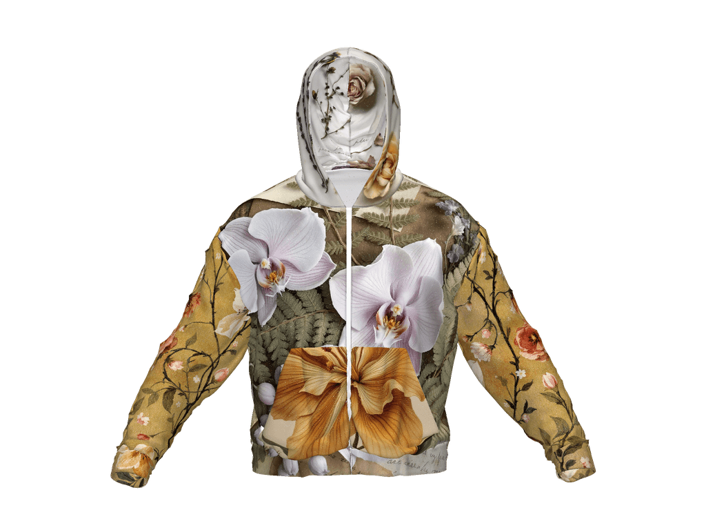 All-Over Print Recycled Unisex Zip Hoodie