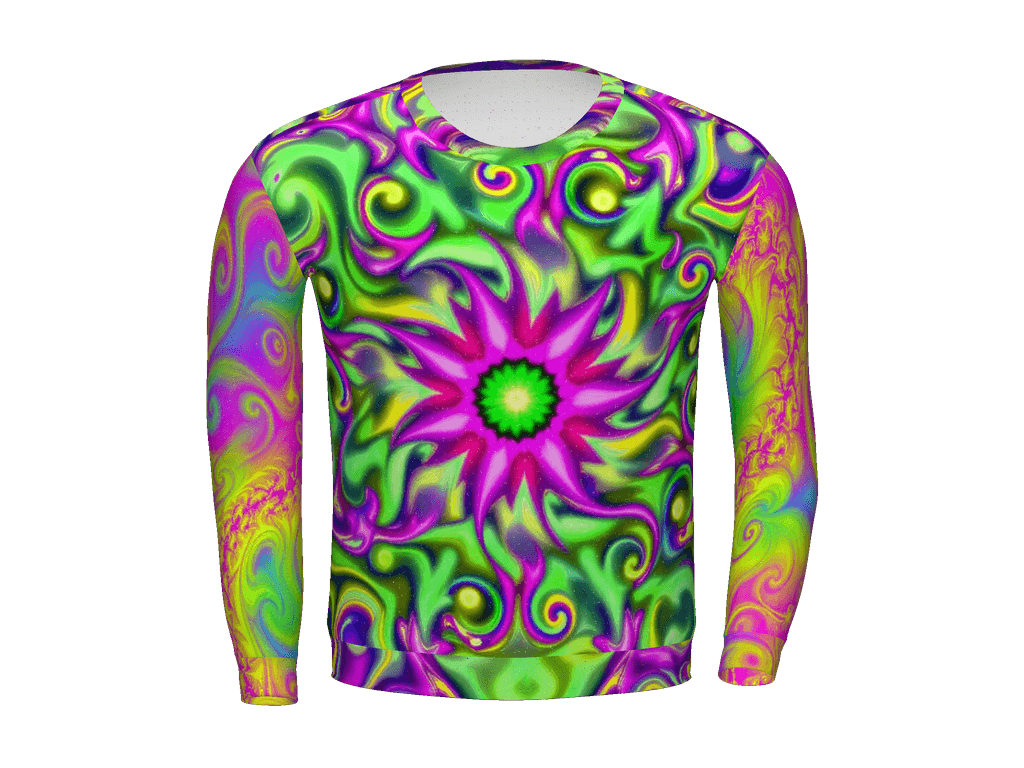 All-Over Print Recycled Unisex Sweatshirt