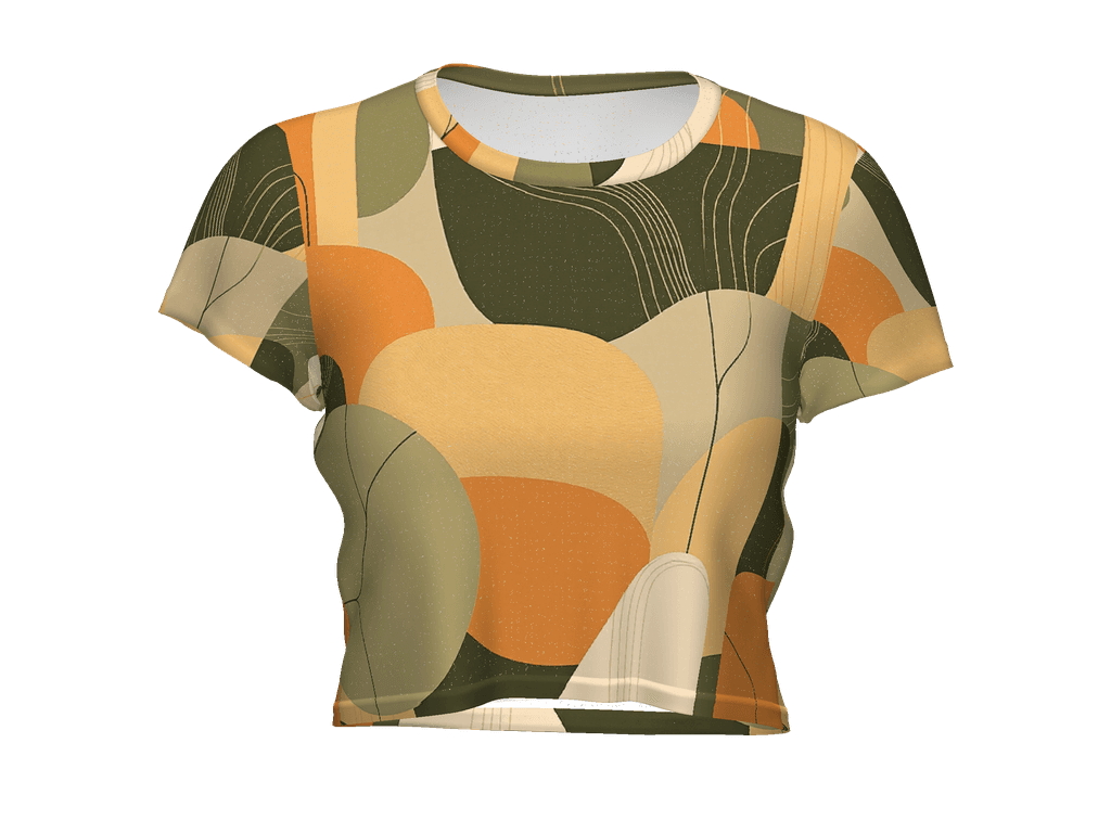 All-Over Print Crop Tee