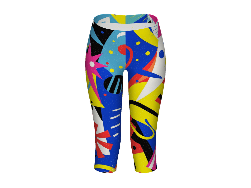 All-Over Print Capri Leggings