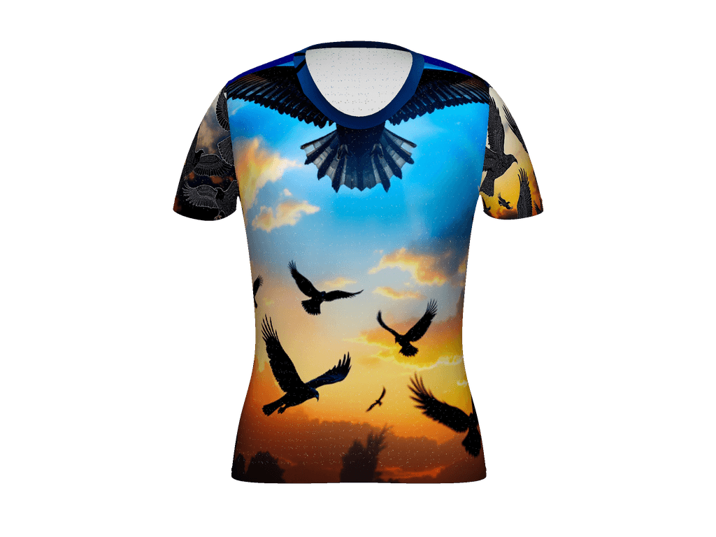 All-Over Print Women's Athletic T-Shirt