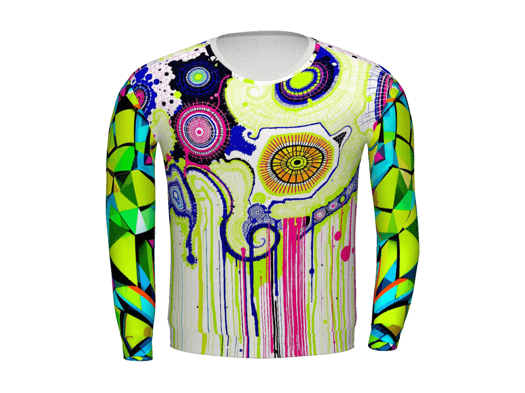 All-Over Print Recycled Unisex Sweatshirt