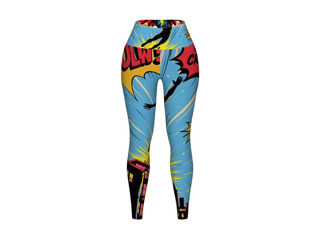 All-Over Print Yoga Leggings