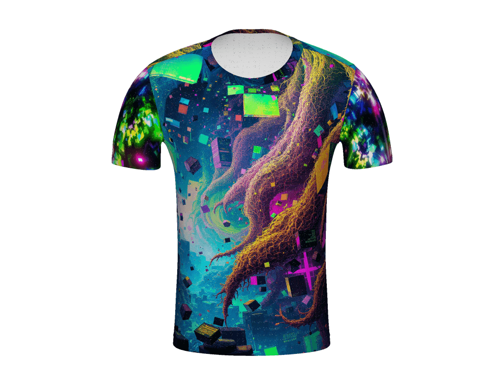 All-Over Print Men's Crew Neck T-Shirt