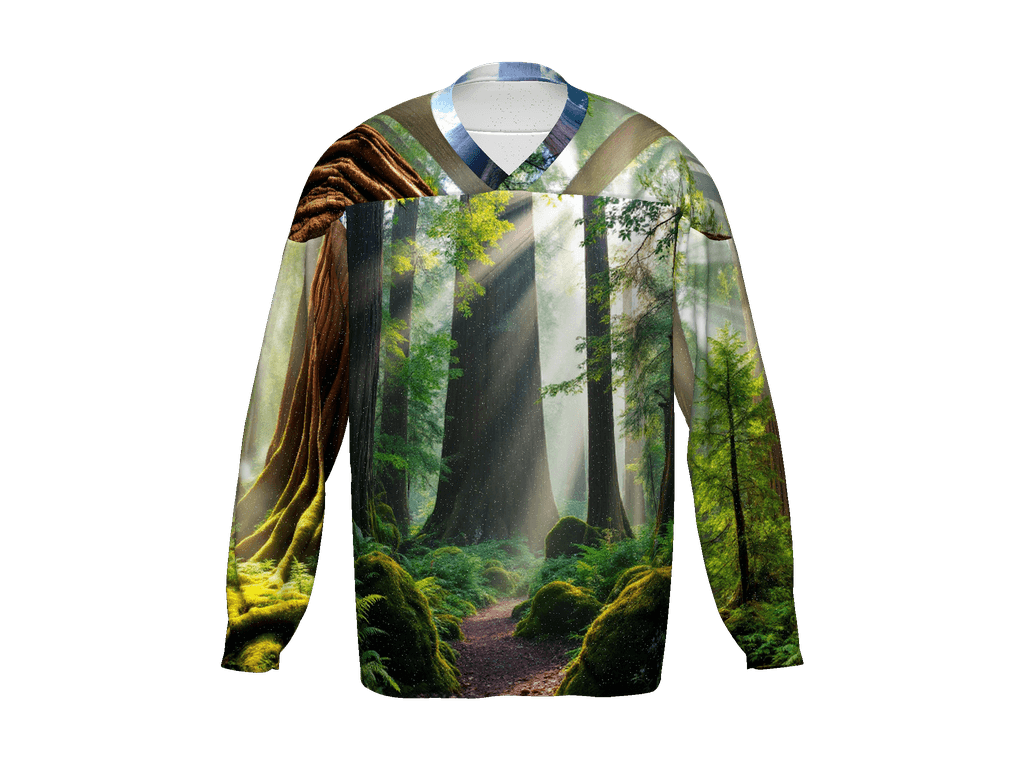 All-Over Print Recycled Hockey Fan Jersey