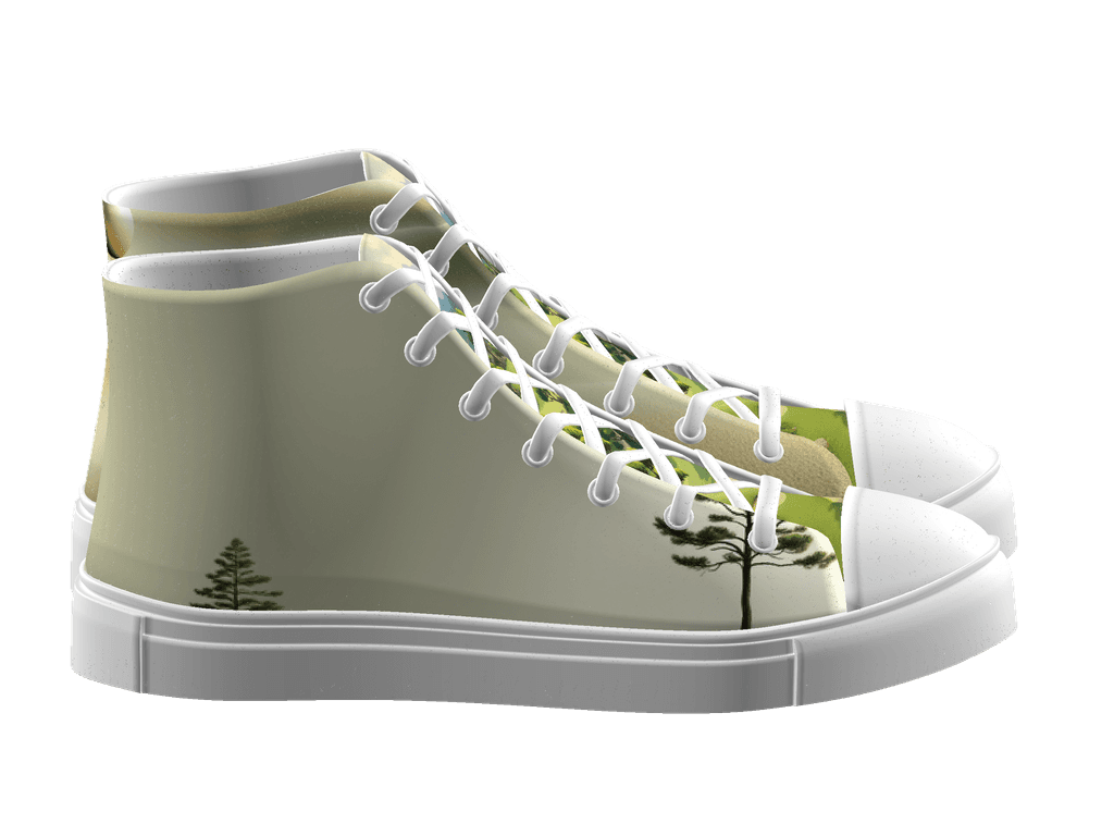 Men's High Top Canvas Shoes