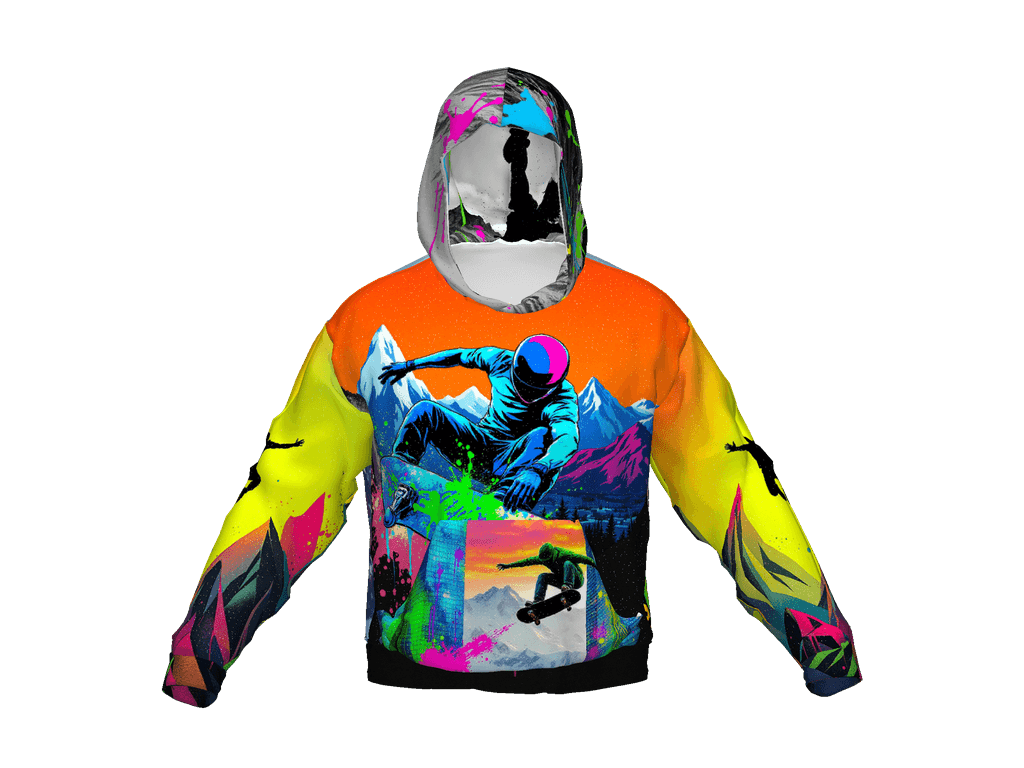All-Over Print Recycled Unisex Hoodie