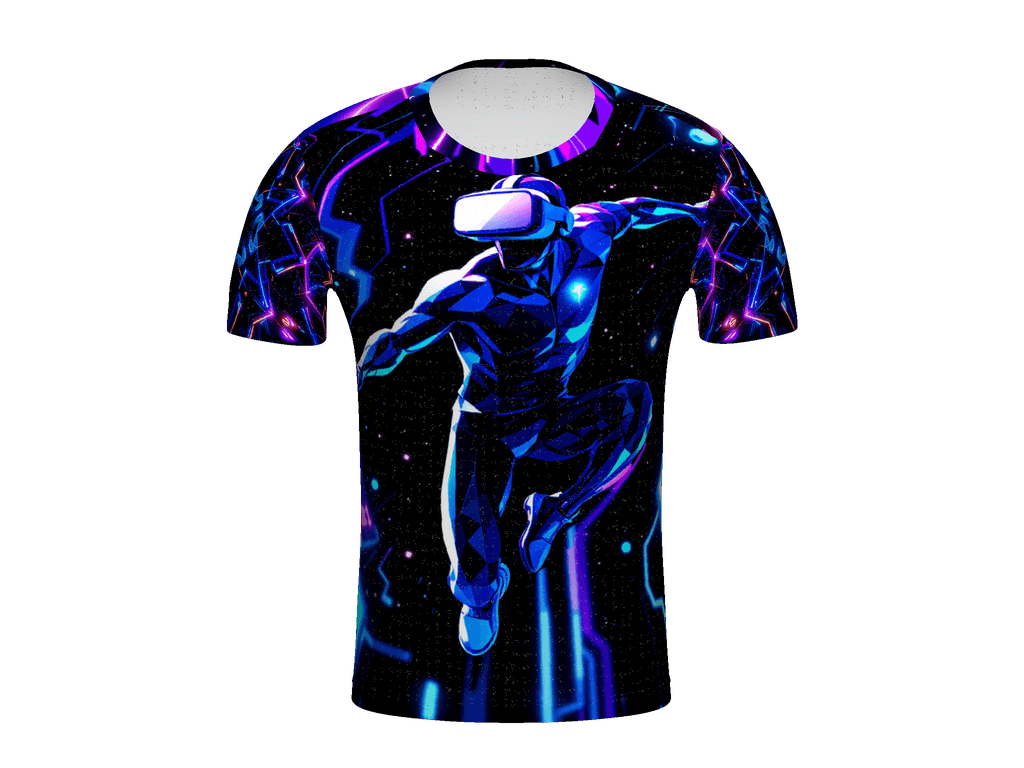 All-Over Print Men's Crew Neck T-Shirt